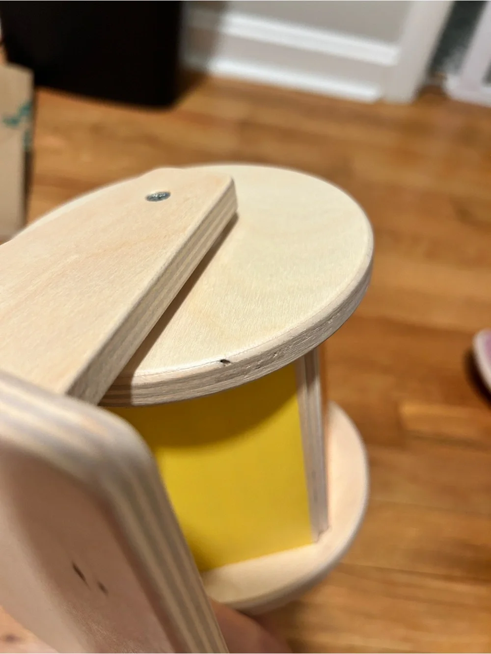 Lovevery Colorful Wooden Toy Spinner